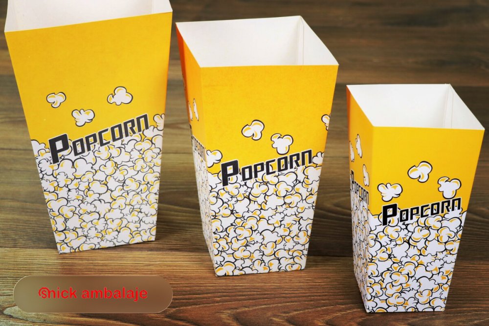 Popcornul se termină repede. Experiența rămâne. Vezi mai multe aici despre Snick Ambalaje